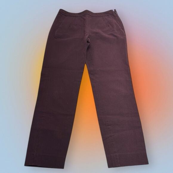 J.Crew Women’s 00 Plum Purple Skinny Trousers - Picture 2 of 4